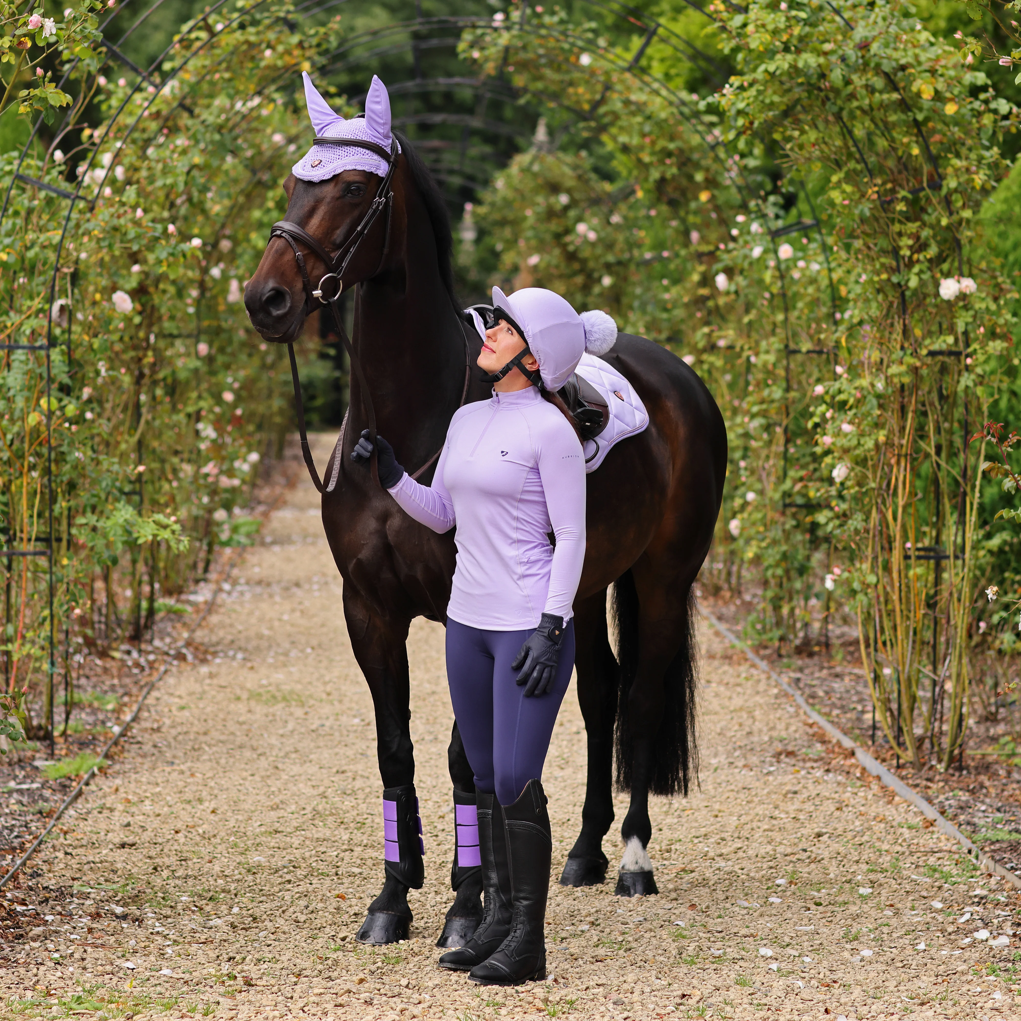 Shires Aubrion Ladies Revive Long Sleeve Base Layer - Image 9