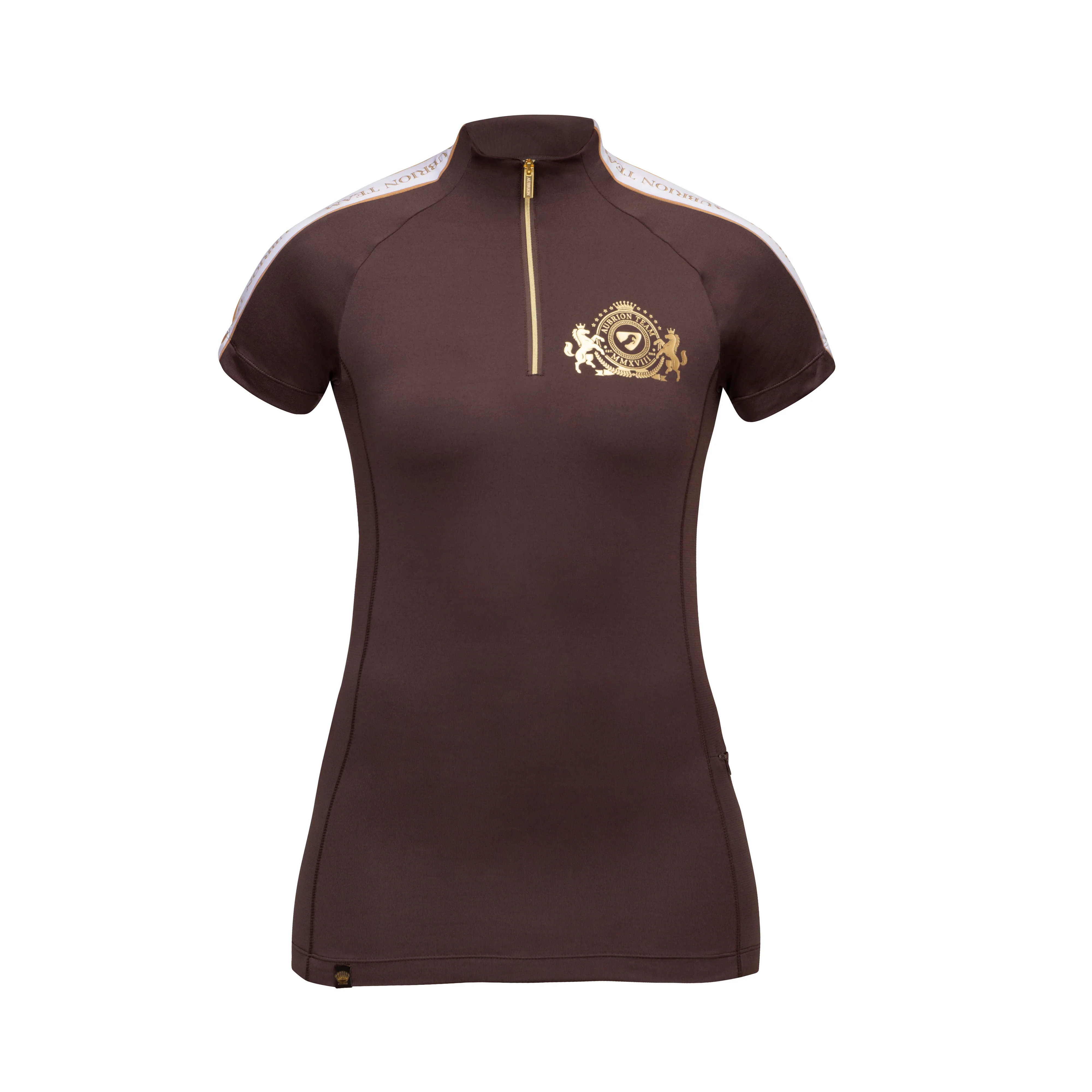 Shires Aubrion Team Ladies Short Sleeve Base Layer - Image 29