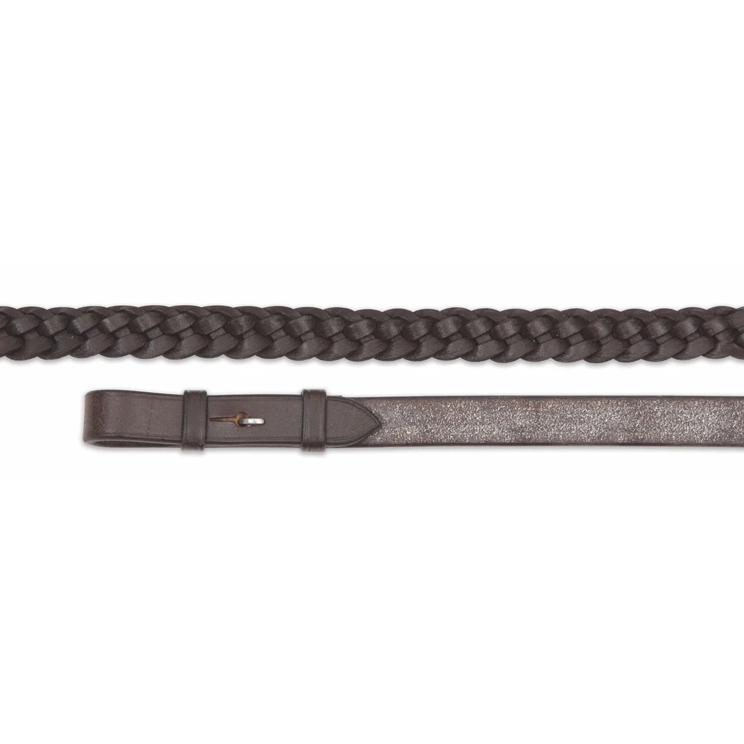Shires Velociti GARA Plaited Leather Reins