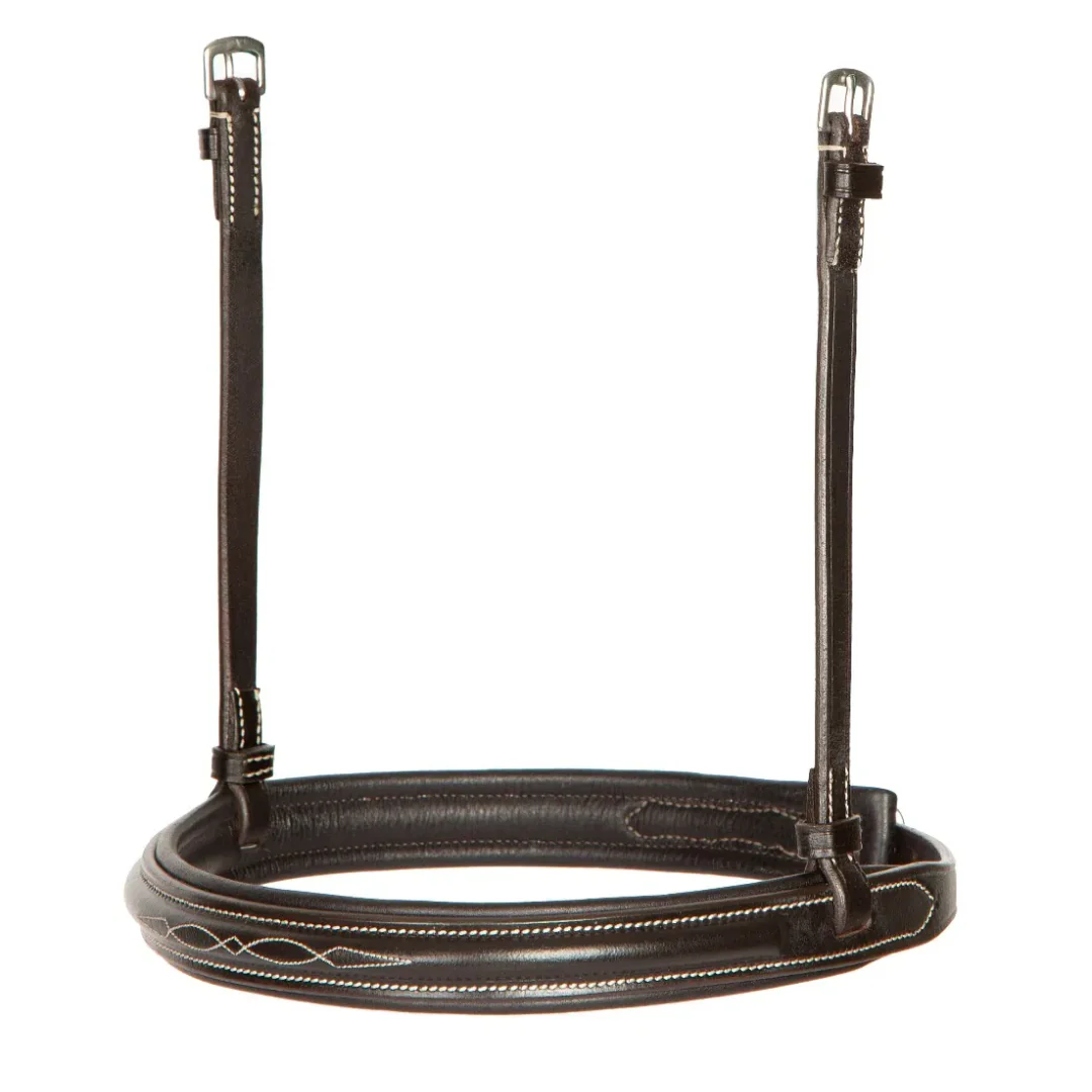 Shires Avignon Padded Raised Cavesson Noseband - Image 3