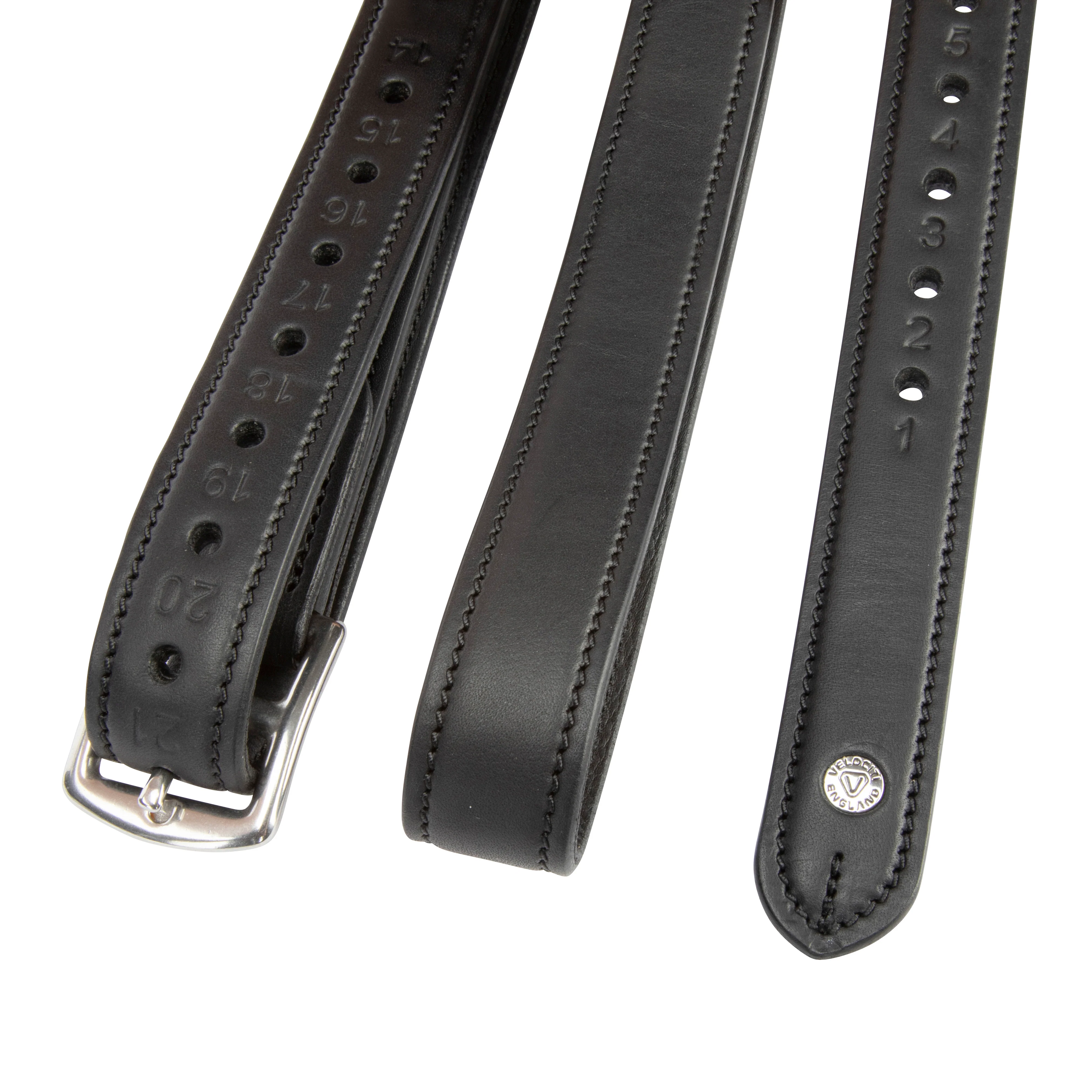 Shires Velociti Lusso Non Stretch Stirrup Leathers - Image 6