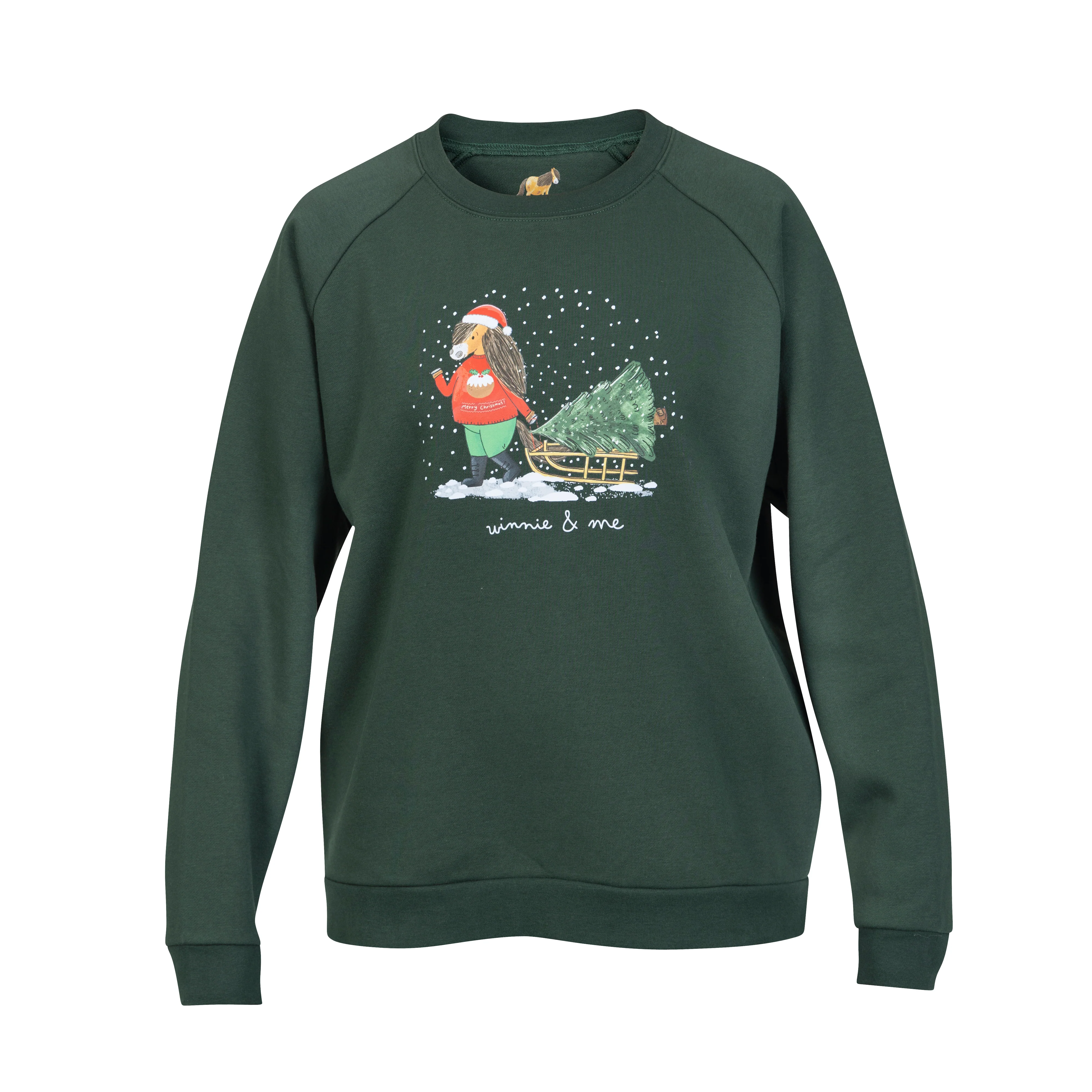 Shires Winnie & Me Adult Festive Sweatshirt