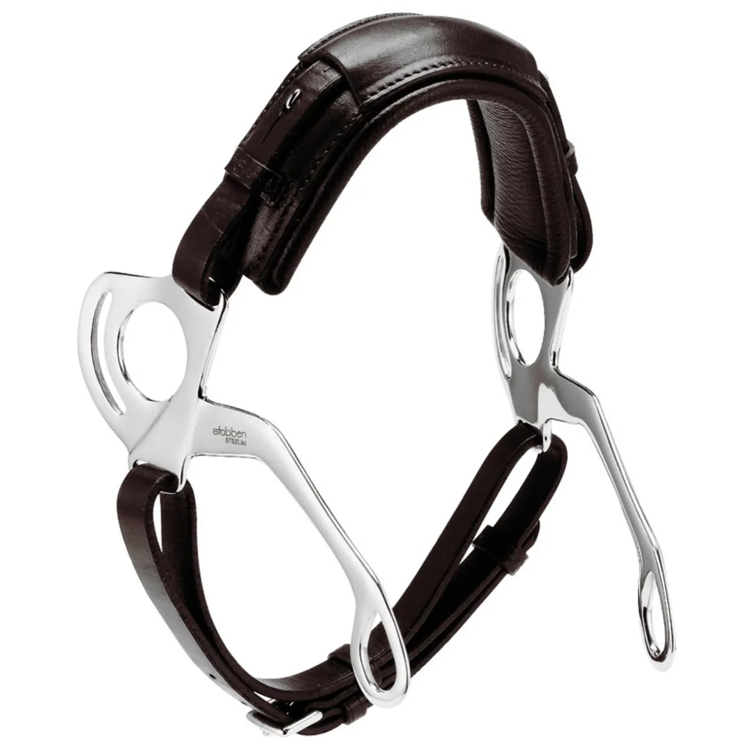Stubben 2494 Pony-Hackamore Leather Pieces - Image 2