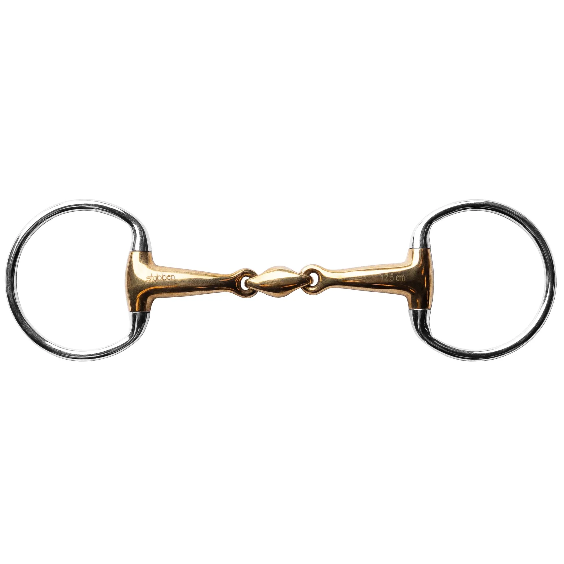 Stubben 2634 Egg Butt Sweet Copper Double Broken Bit