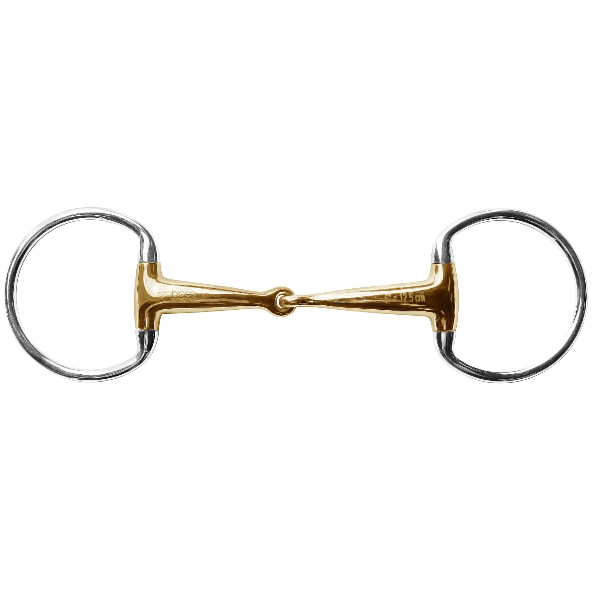 Stubben 2636 Egg Butt Sweet Copper Single Jointed Bit