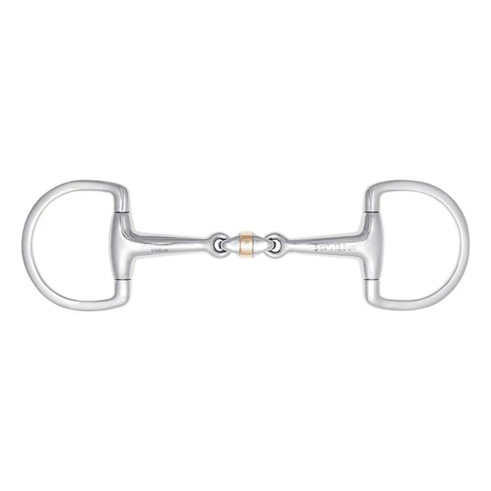 Stubben 2658 Soft-Roll D-Ring Double Broken Bit