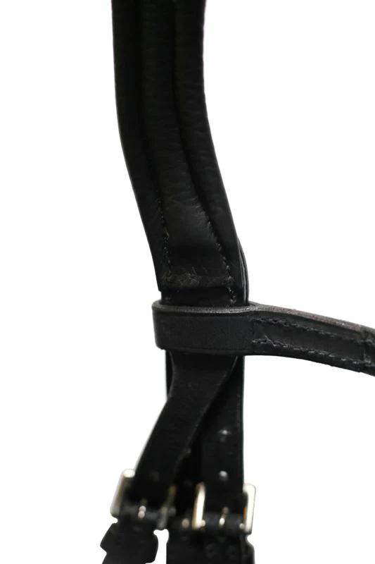 Stubben 2700 Pro-Jump Mexican Noseband Snaffle Bridle - Image 3