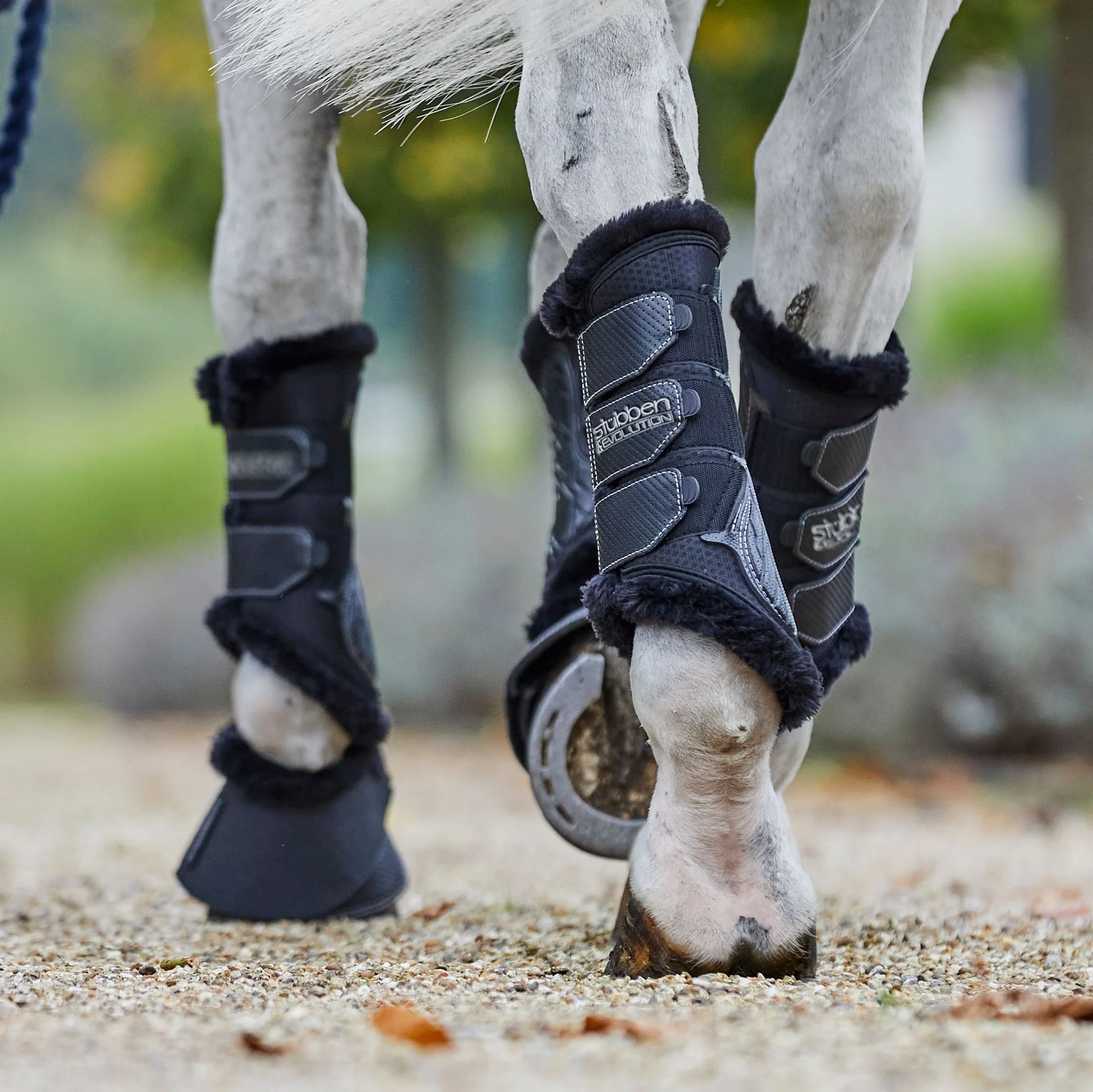 Stubben Airflow Fleece Lined Brushing Boots - Image 5