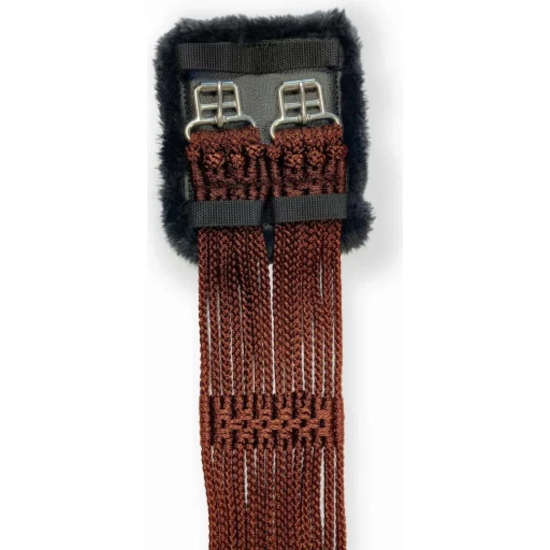 Stubben Cord Girth With Padded Buckle Guard - Image 4
