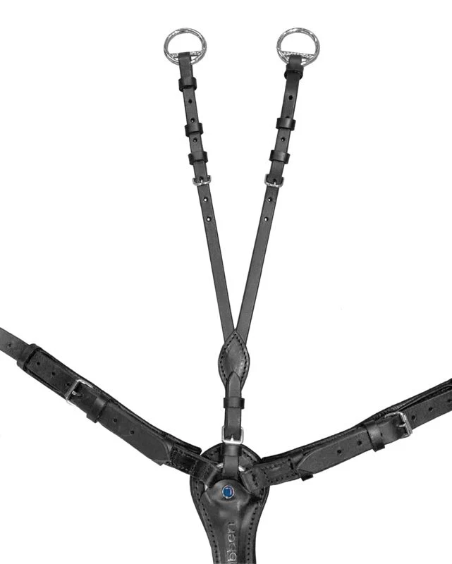 Stubben Pro-Jump Breastplate Open Martingale Fork - Image 4
