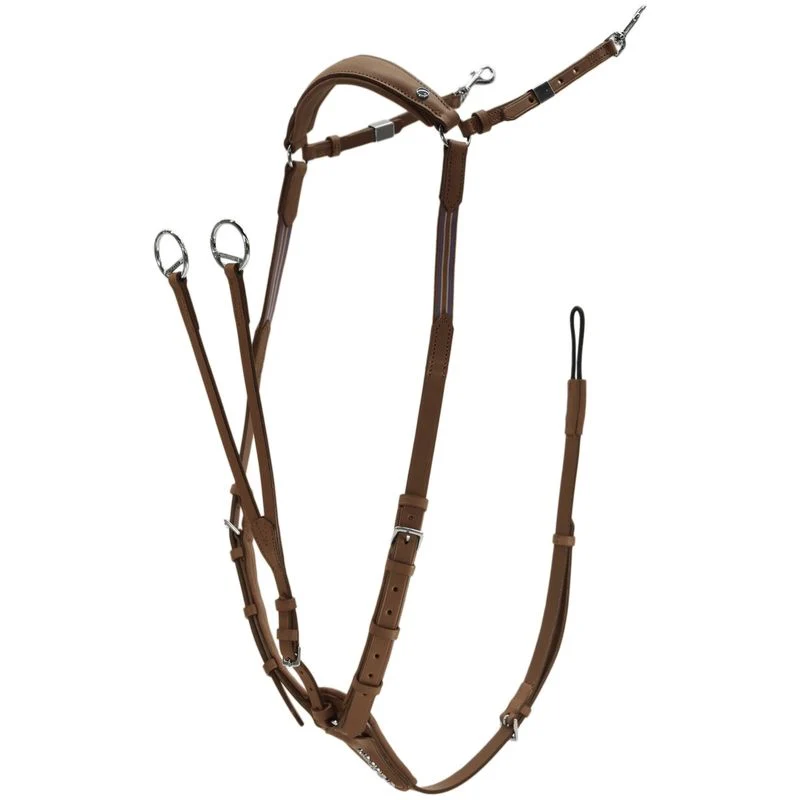 Stubben Pro-Jump Breastplate Open Martingale Fork - Image 7
