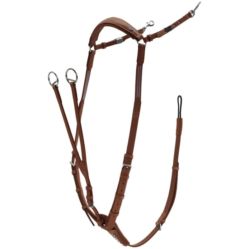 Stubben Pro-Jump Breastplate Open Martingale Fork - Image 9