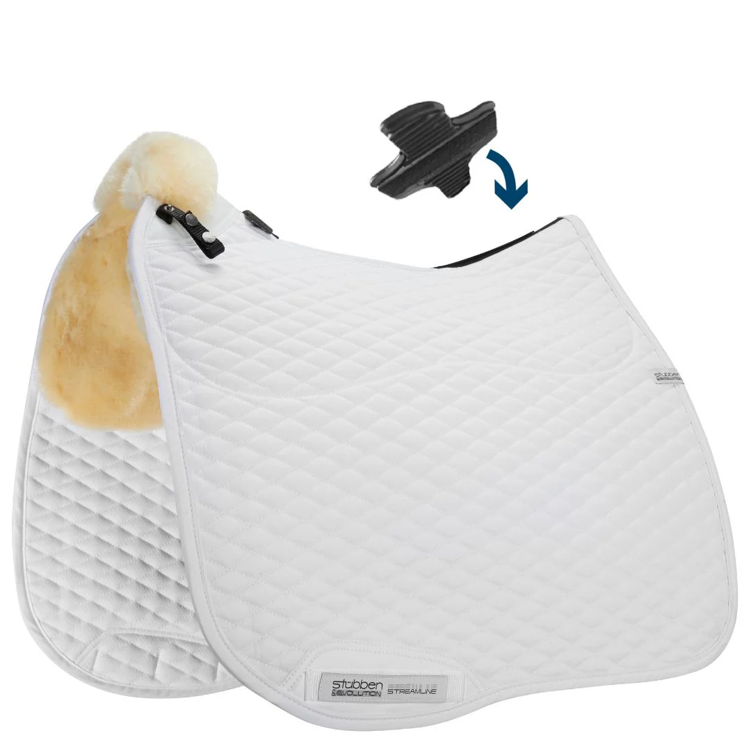 Stubben Streamline Lambswool Dressage Pad - Image 3