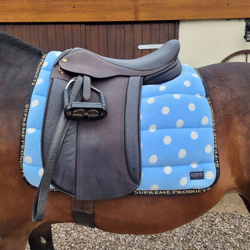 Supreme Products Dotty Fleece Saddle Pad - Image 7