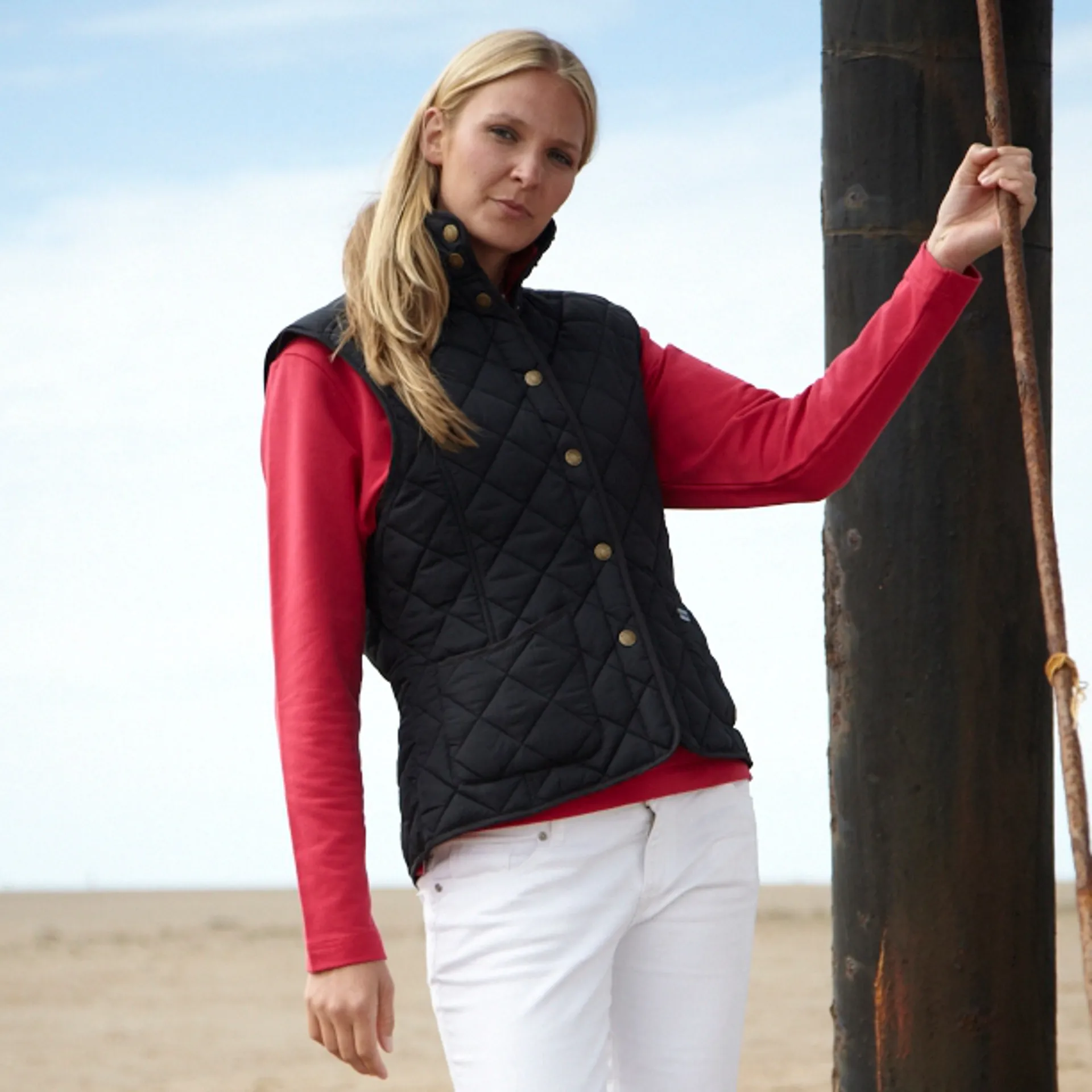 Toggi Ladies Esher Quilted Gilet - Image 2
