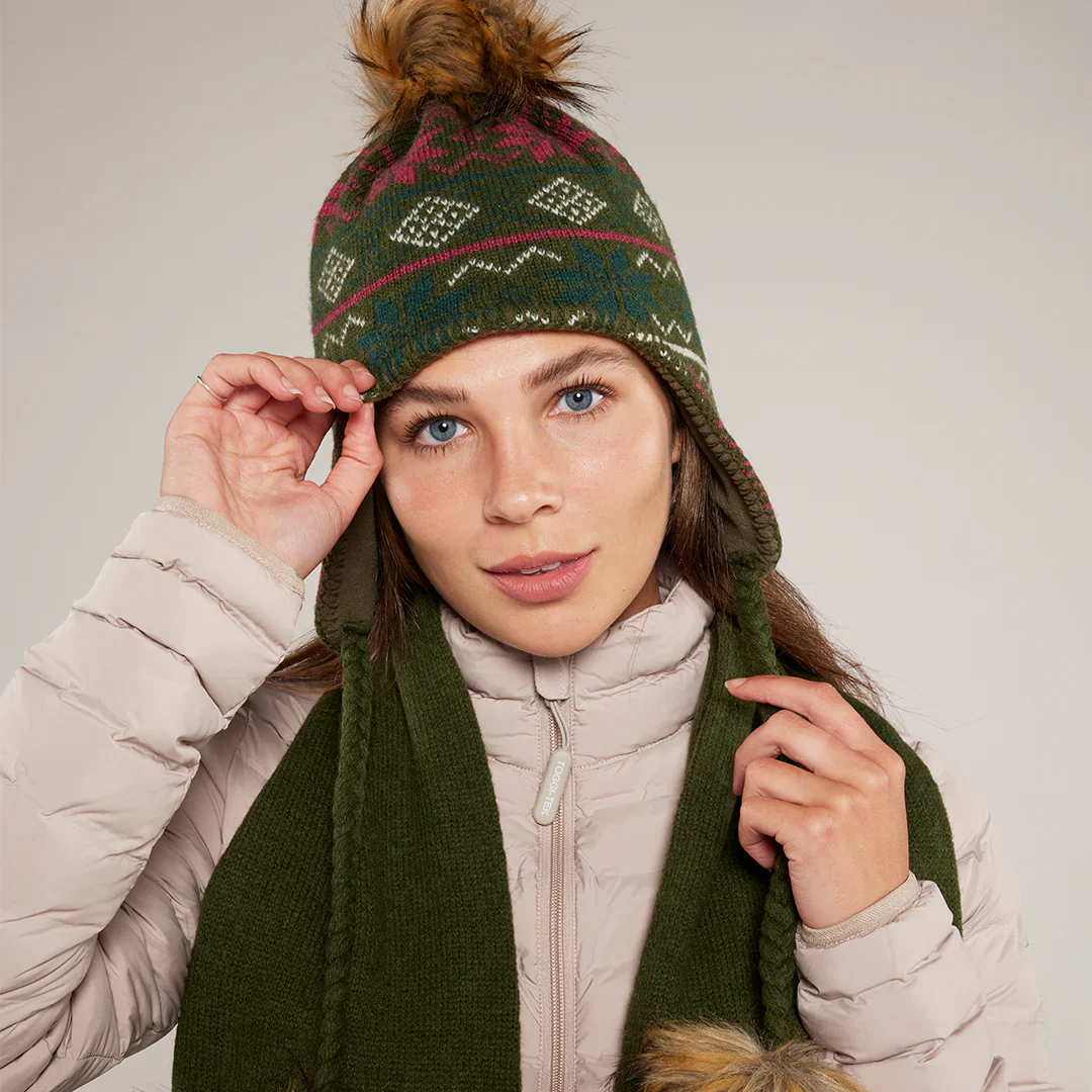 Toggi Winterton Knitted Trapper Hat - Image 2