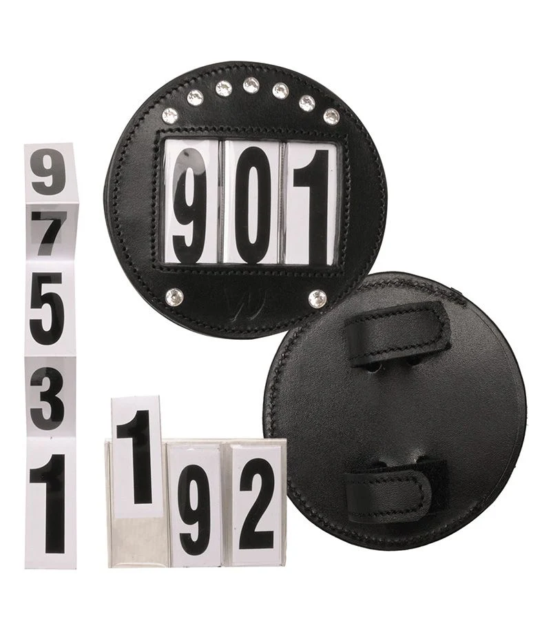 Waldhasuen Leather Bridle Numbers