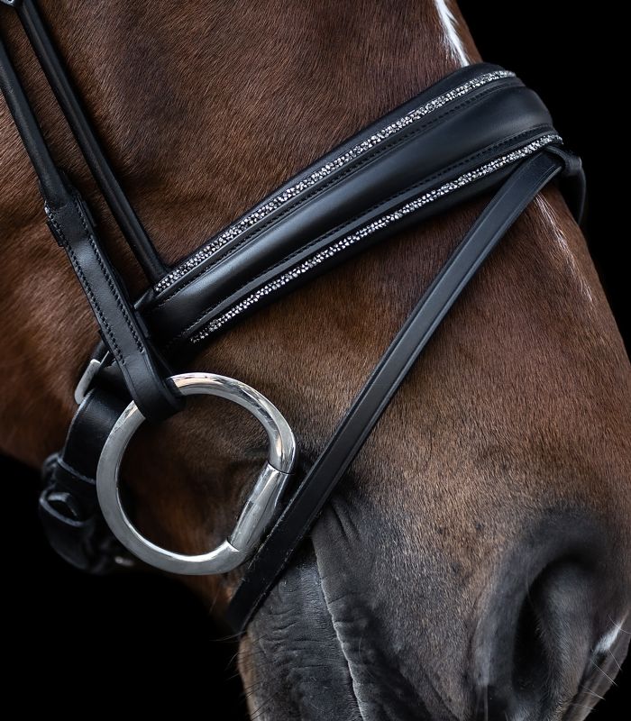 Waldhausen S-Line Snaffle Bridle Glamour - Image 5