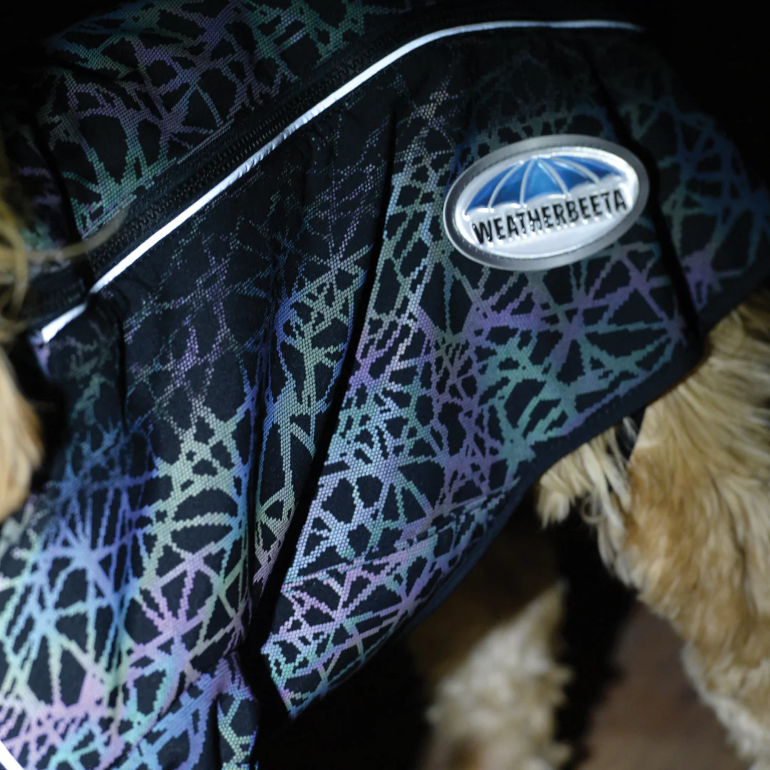 Weatherbeeta Comfitec Reflective Print Active Dog Coat - Image 2