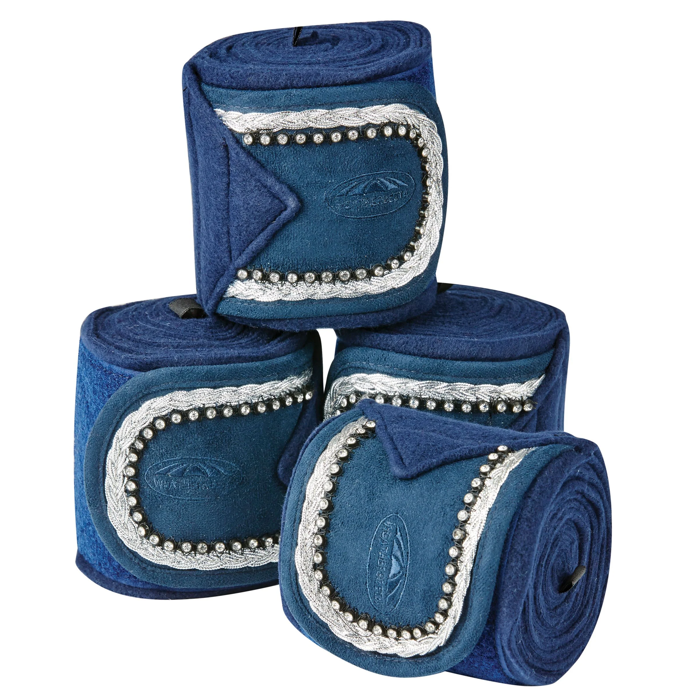 Weatherbeeta Fleece Bling Bandage 4 Pack - Image 2
