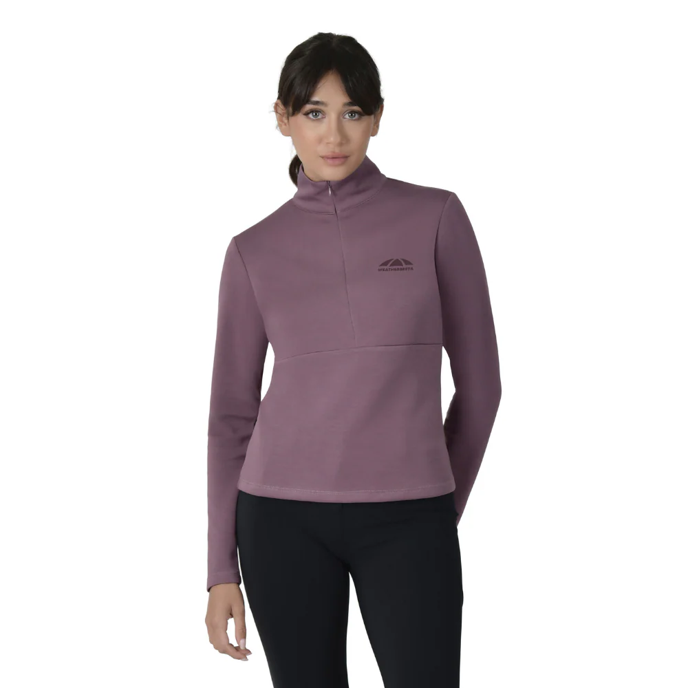 Weatherbeeta Ladies Copper 1/2 Zip Long Sleeve Mid-Layer - Image 6