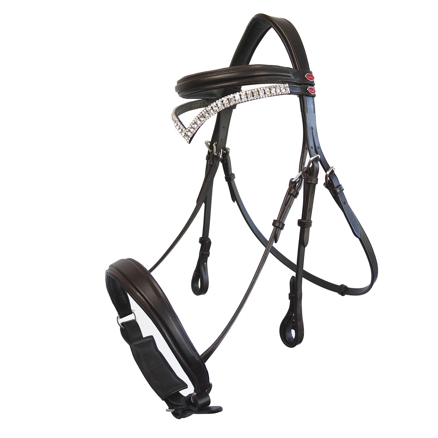 Whitaker Lynton Snaffle Bridle C/W Spare Browband - Image 2
