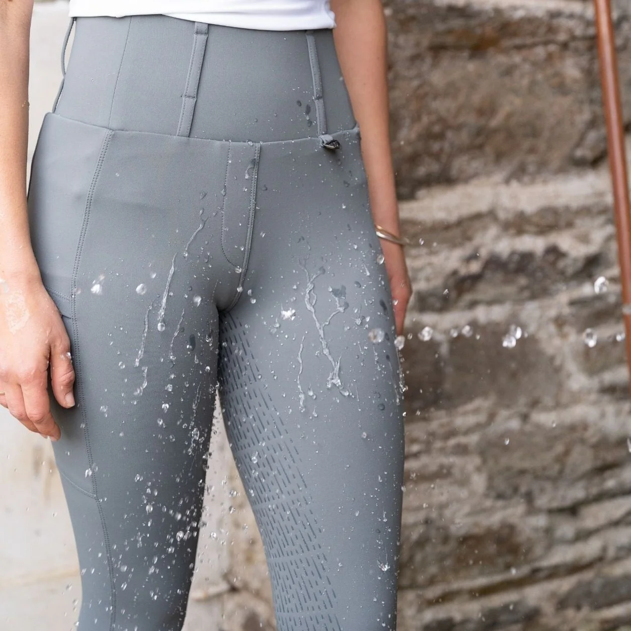 Woof Wear All Season Ladies Full Seat Riding Tights - Image 8