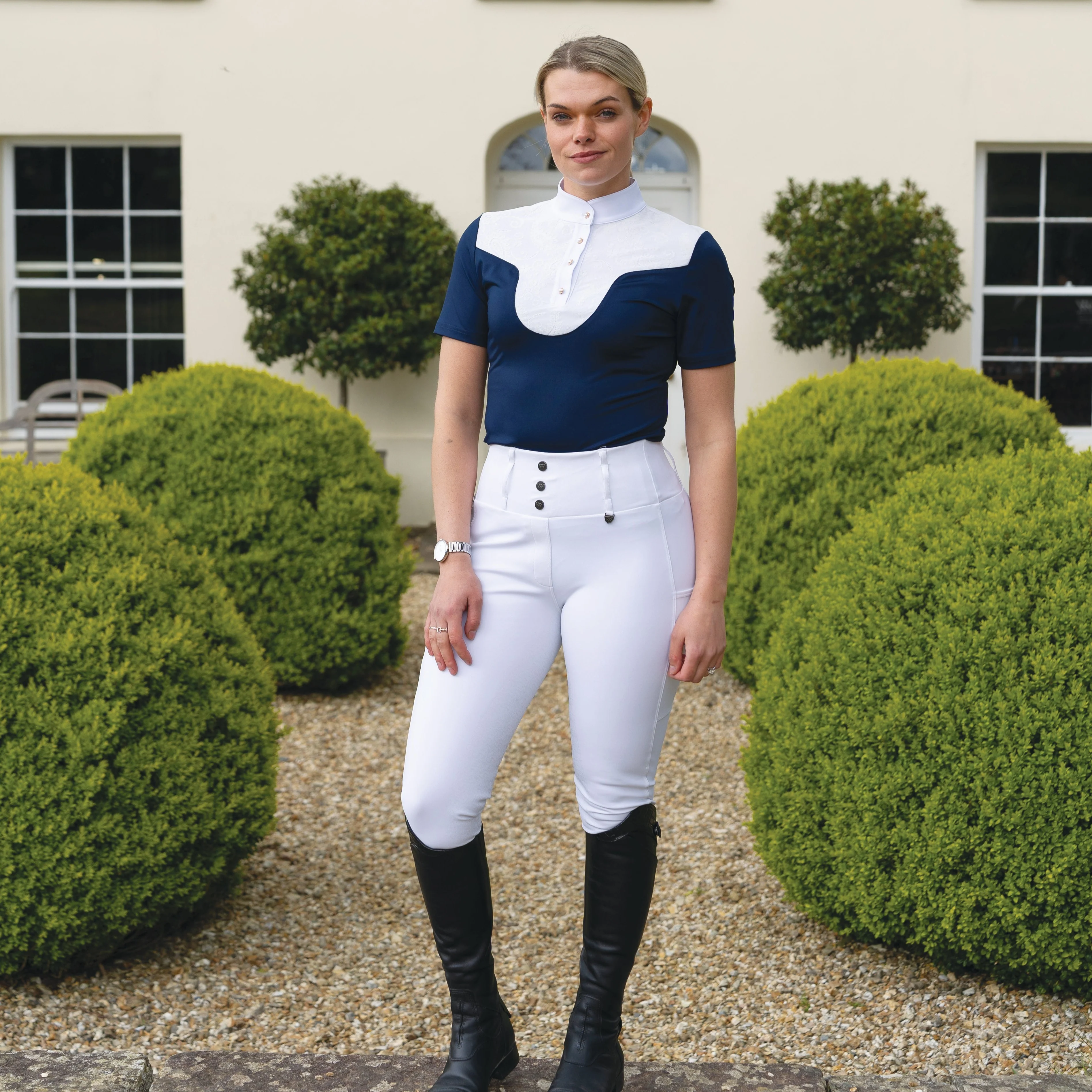 Woof Wear Ladies Competition Riding Tights - Image 7