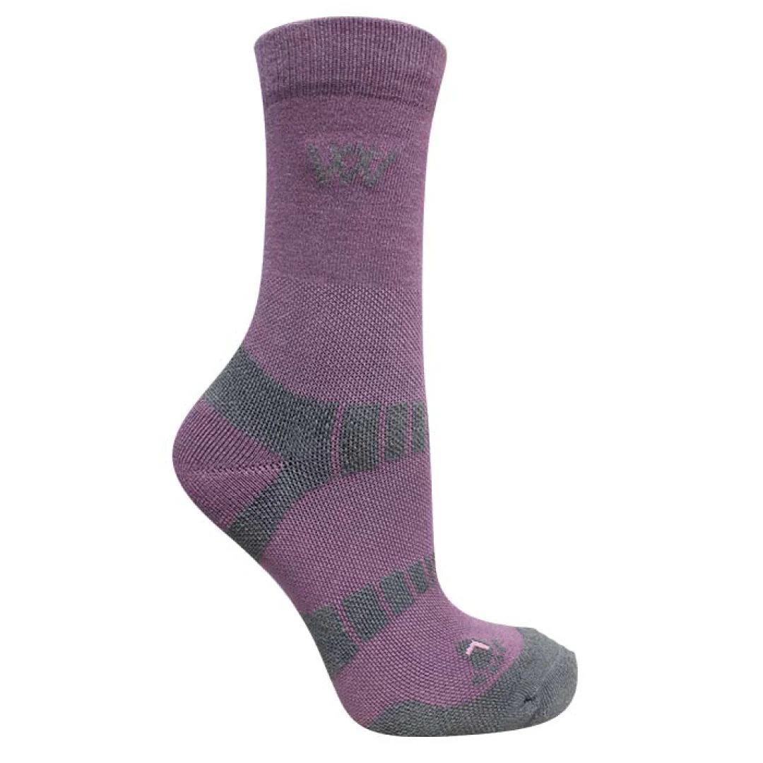 Woof Wear Short Bamboo Waffle Riding Socks - Image 4